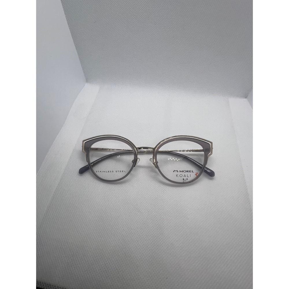 Morel Koali 20082K Eyeglasses Frames Designer Stainless‎ Steel Round